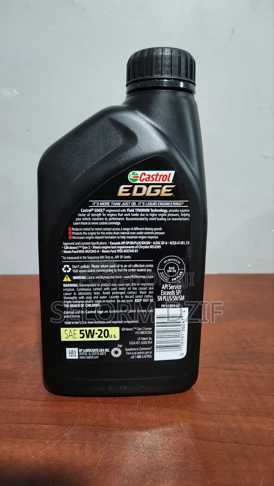 Castrol Edge 5w-20 (Unlock Maximum Performance)