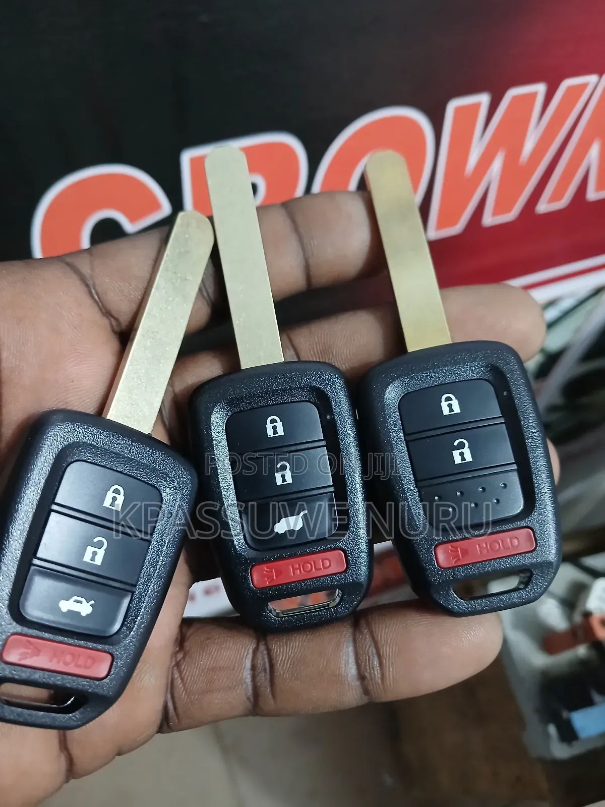 Honda Blade Keys