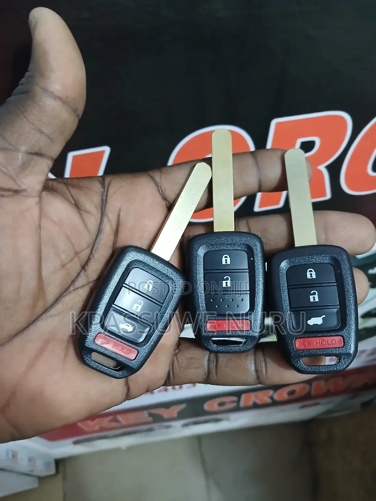 Honda Blade Keys