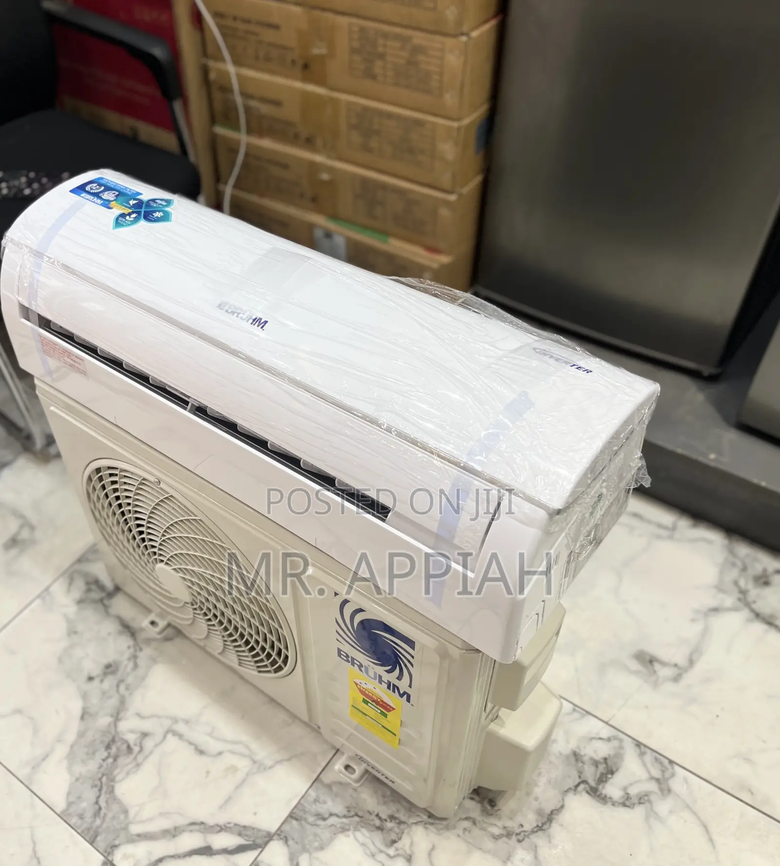 Choose Premium Bruhm Non Inverter Air Conditioner(White)R410 