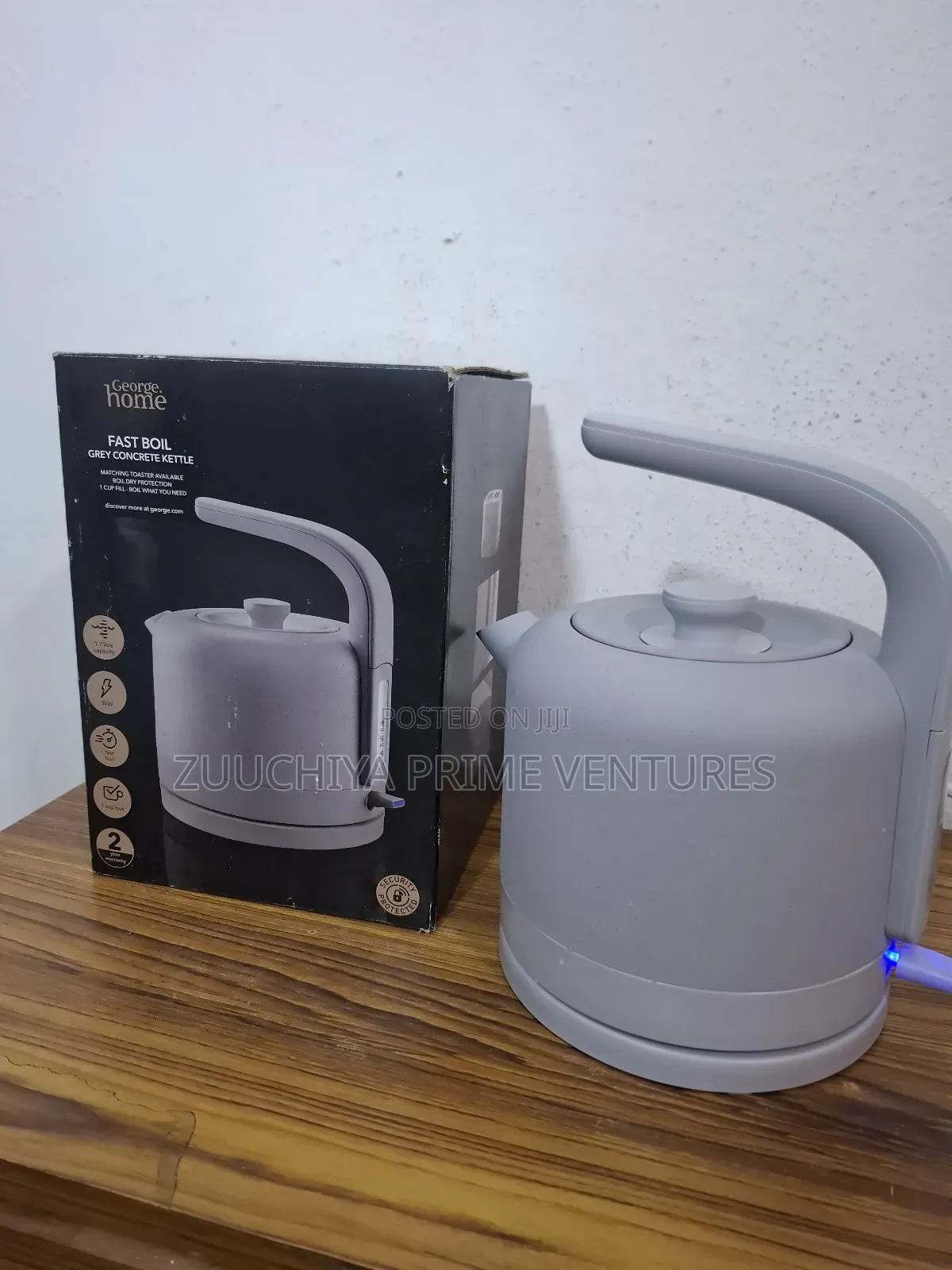 George Home Grey Concrete Kettle From Uk 