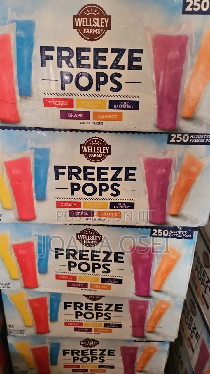 Mr Freeze Ice Pops