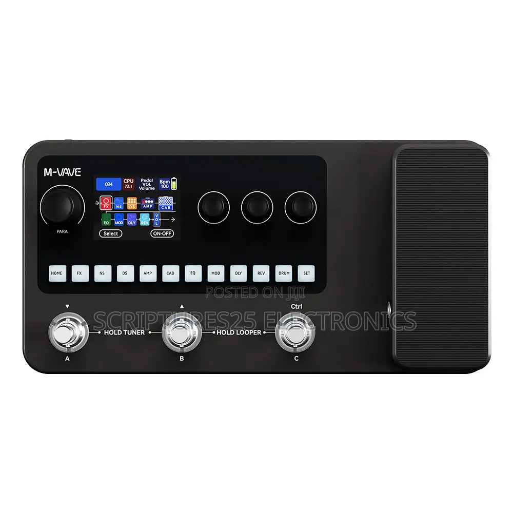 Mk20 Multi Effect Pedal For Bass And Guitar Wit Looper And Drum Mch In