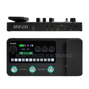 Mk20 Multi Effect Pedal For Bass And Guitar Wit Looper And Drum Mch In