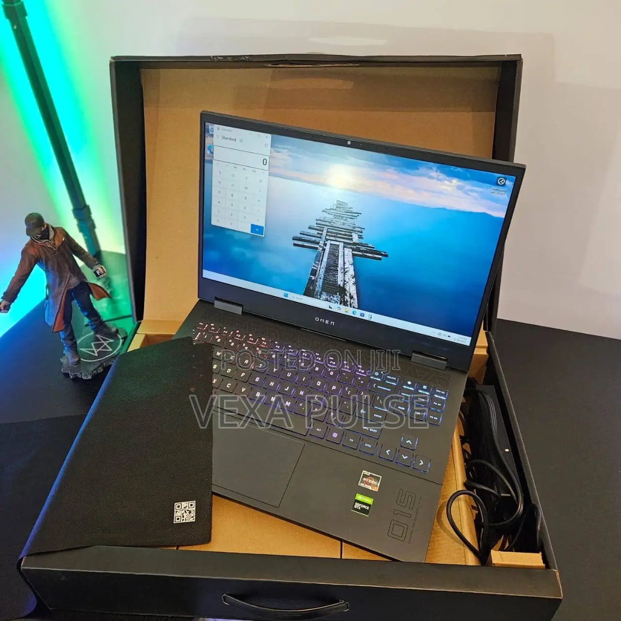 Laptop HP Omen 15 8GB AMD Ryzen 5 SSD 512GB