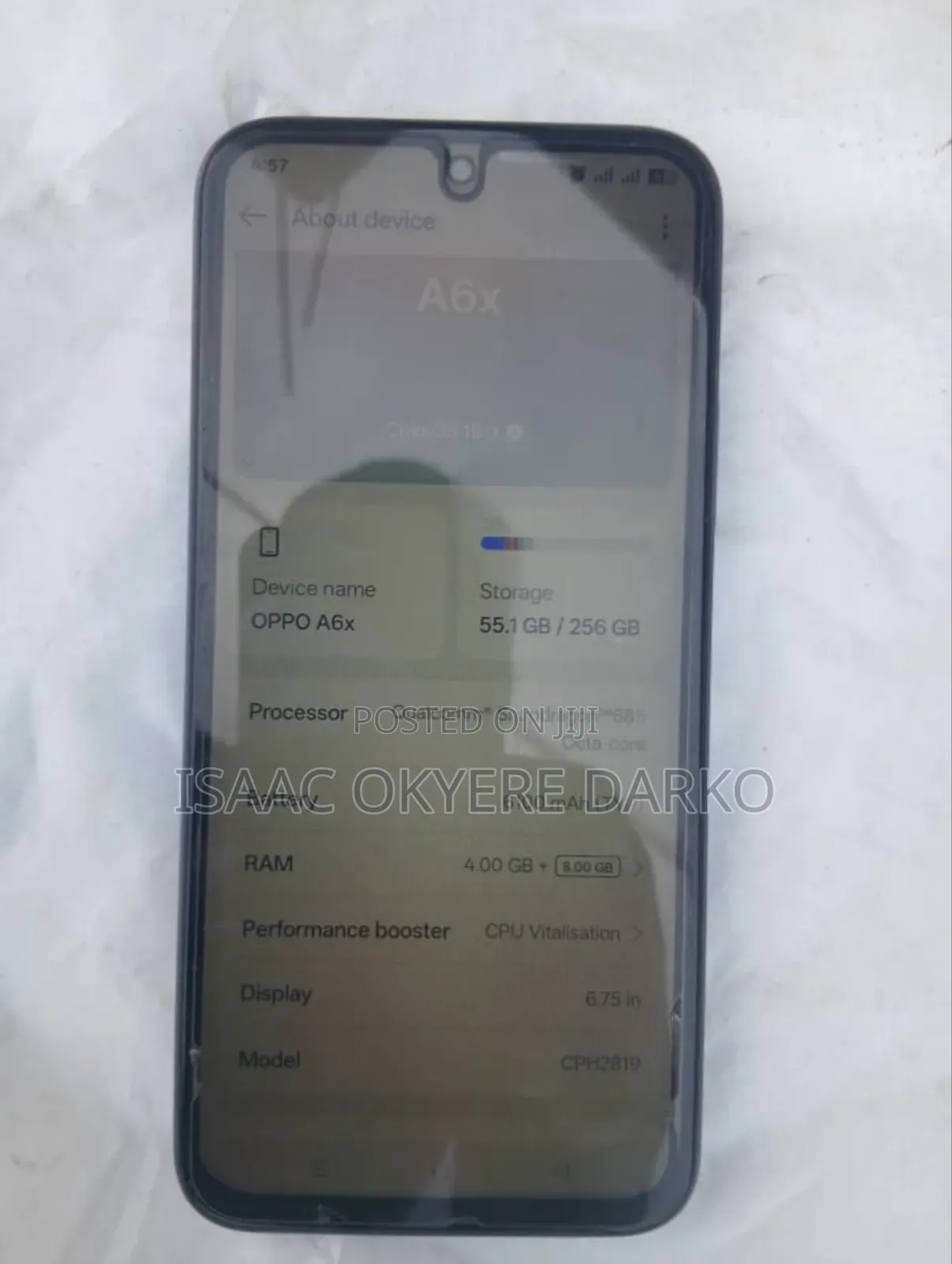 Oppo A6x 256 GB Blue