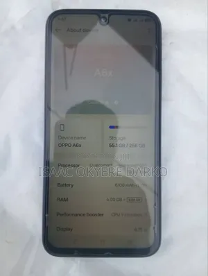 Oppo A6x 256 GB Blue