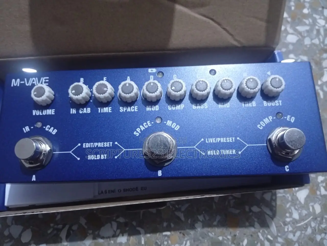 M-vave Cube Baby Bass Effect Pedal