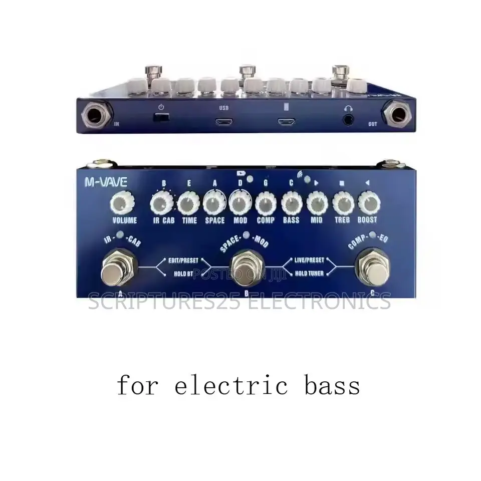 M-vave Cube Baby Bass Effect Pedal