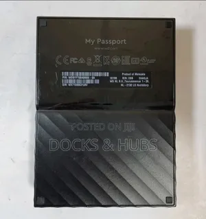 Wd 1tb Black My Passport Portable External Hard Drive - Usb 3.0