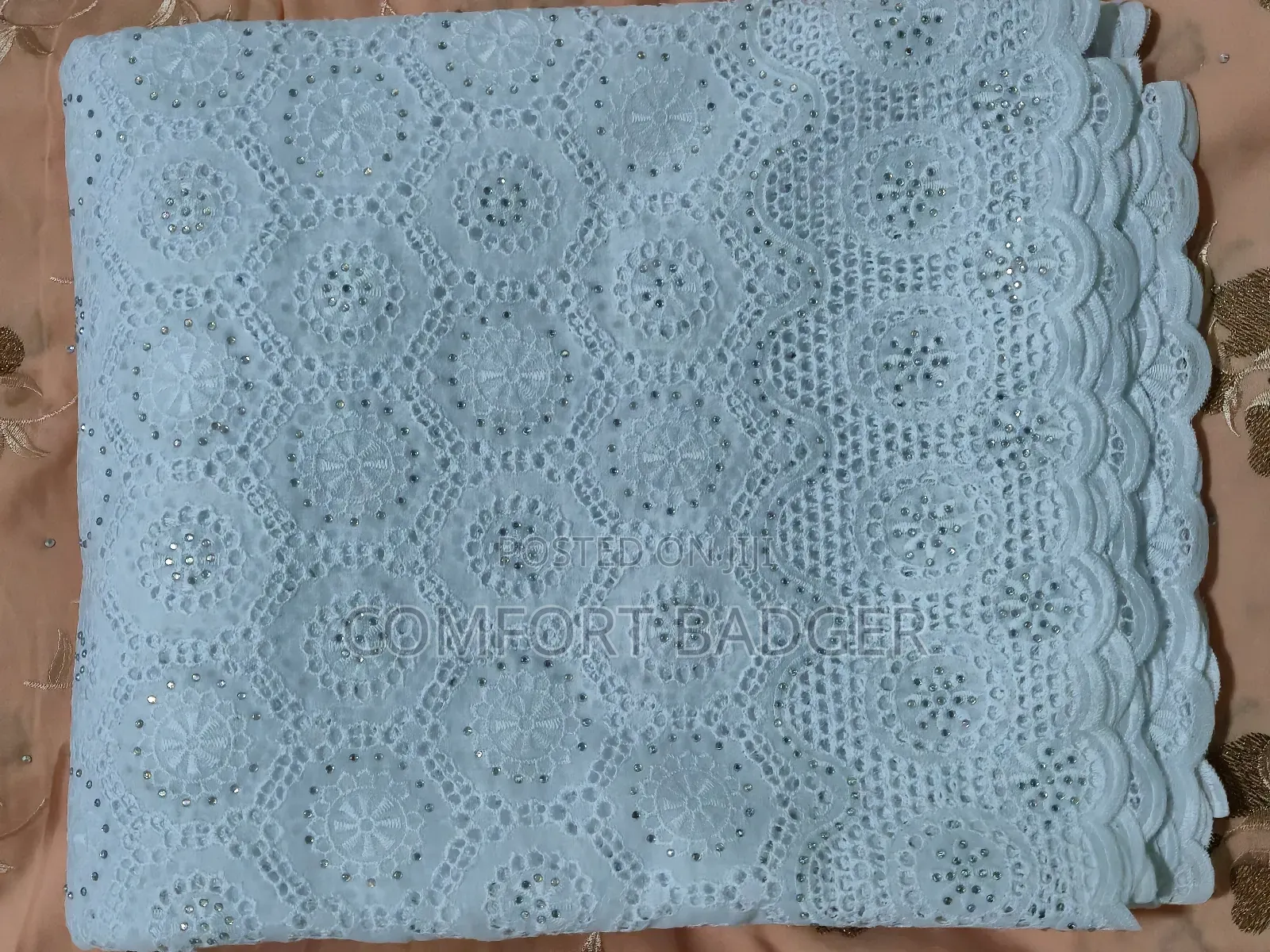Beautifully Designed White Lace