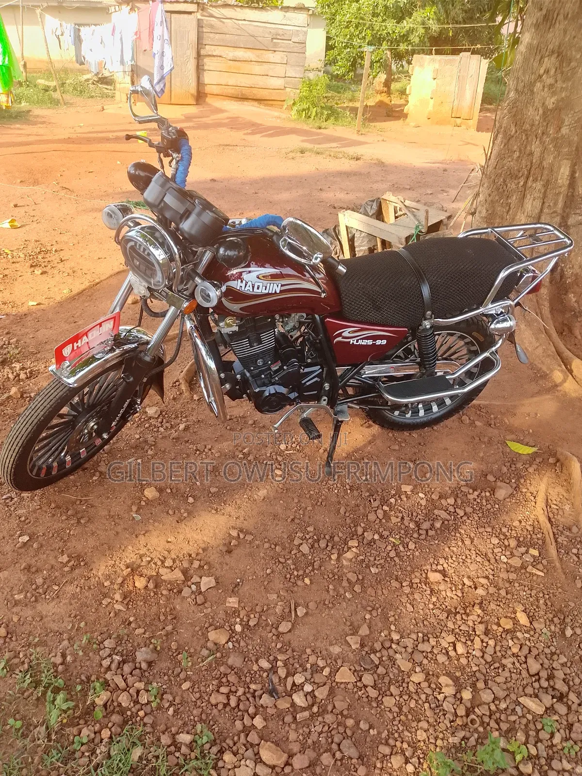 Haojin HJ125-99 2025 Brown