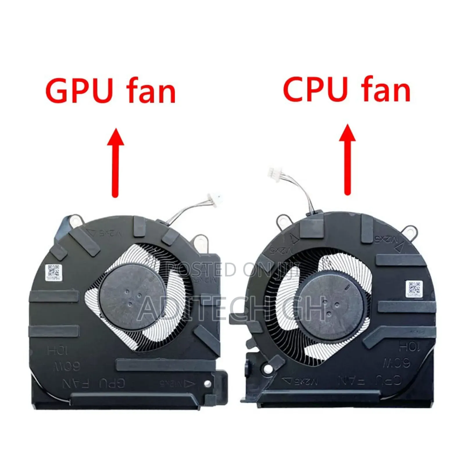 New Original Hp Victus 15 Cooling Fan for Cpu and Gpu