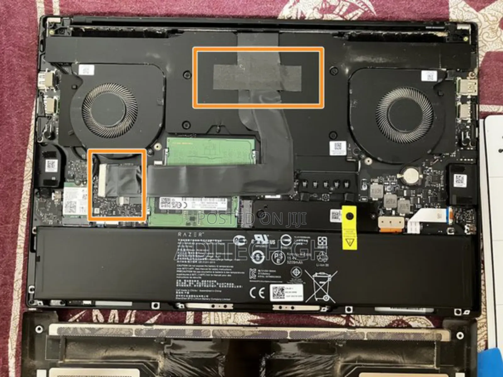 New Original Razor Blade Cooling Fan for Cpu and Gpu