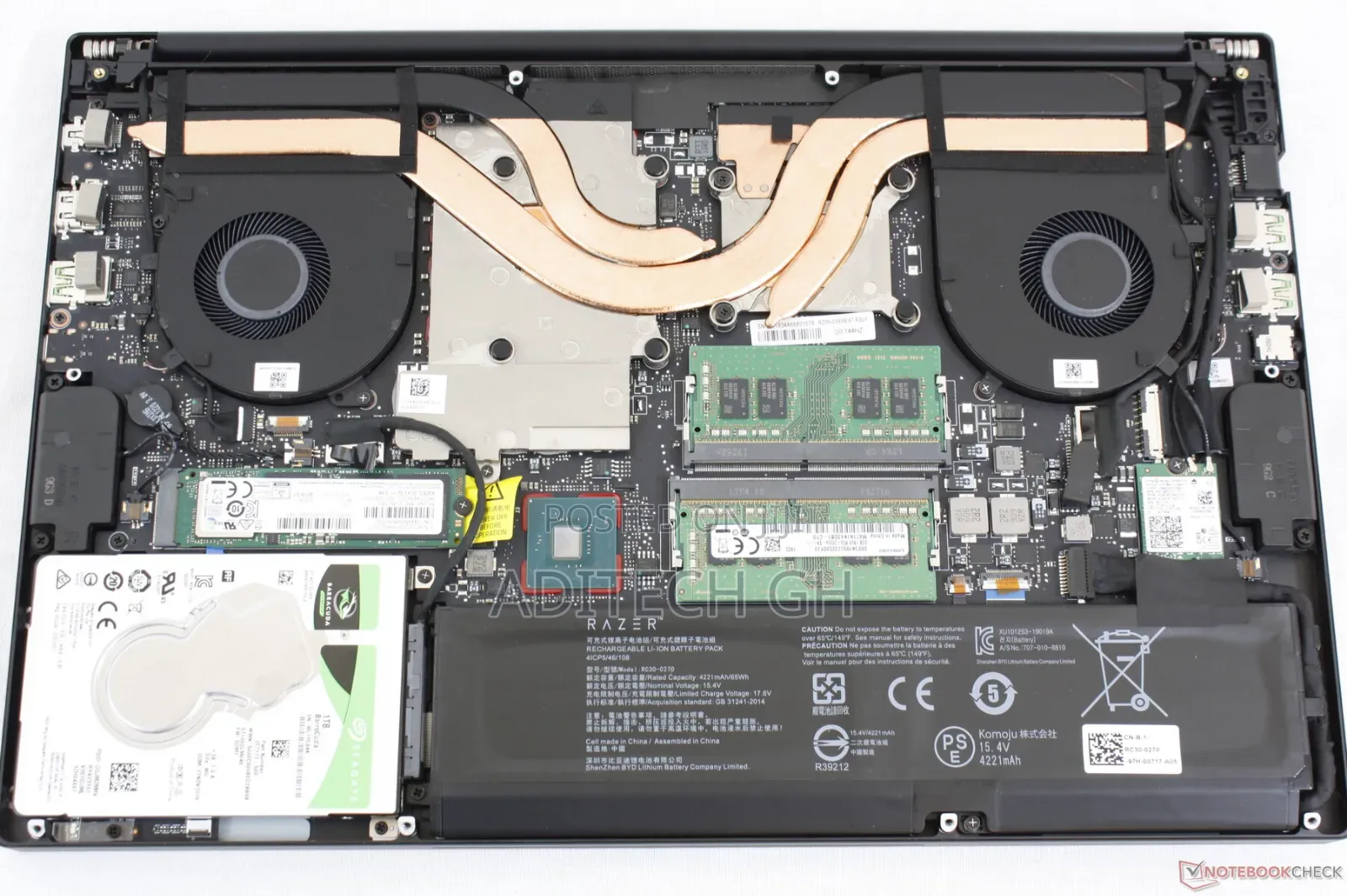 New Original Razor Blade Cooling Fan for Cpu and Gpu