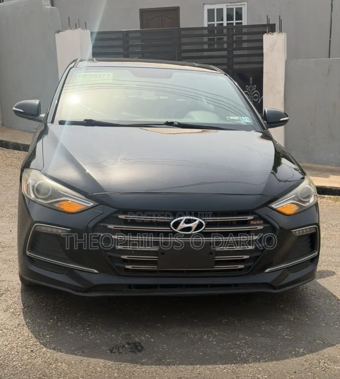 Hyundai Elantra Sport 2018 Black