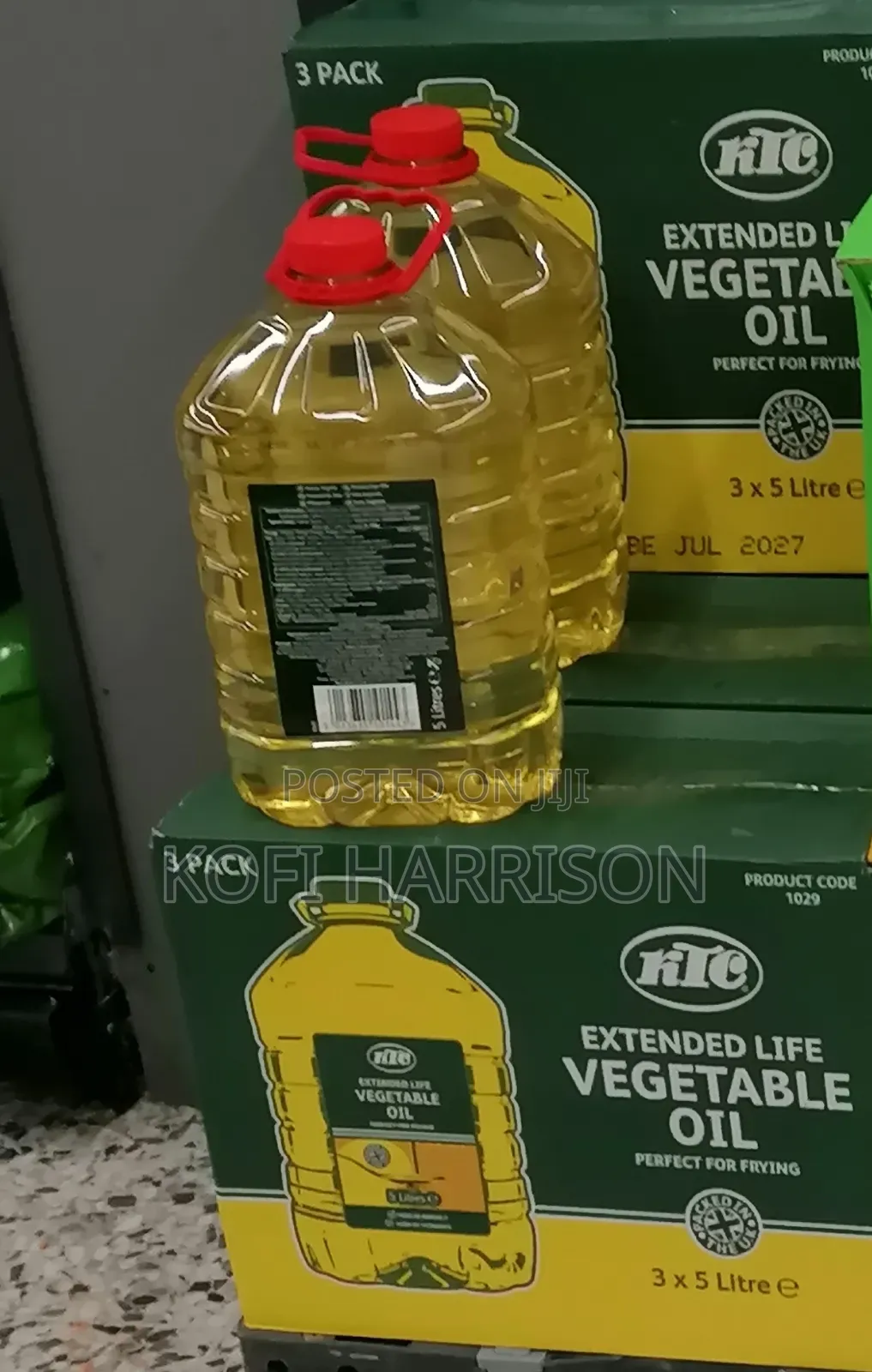 KTC Vegetable Oil (5l)