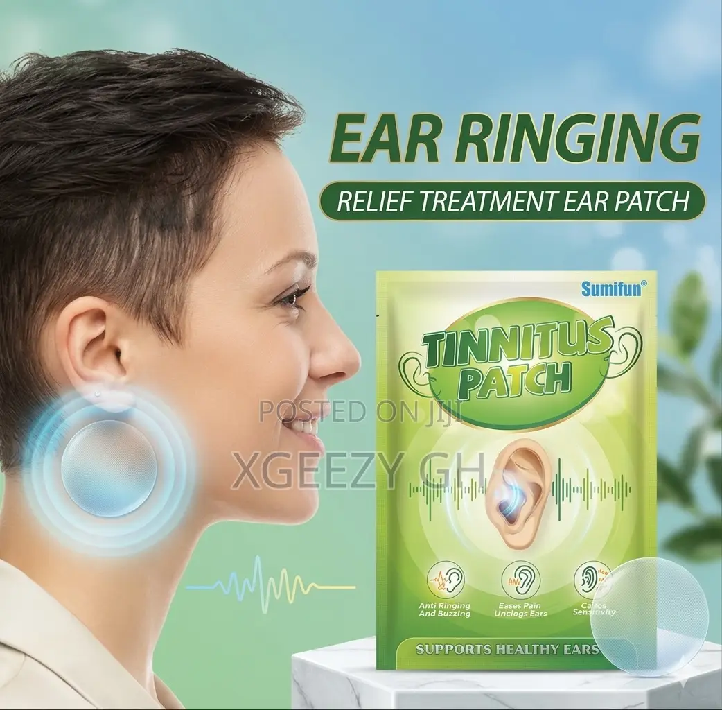 Ear Ringing or Ear Pain and Discomfort Patch Healer