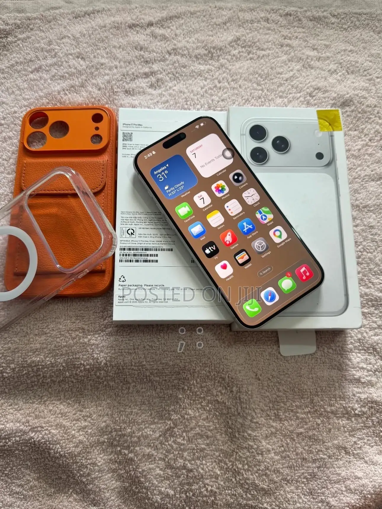 Apple iPhone 17 Pro Max 1 TB Silver