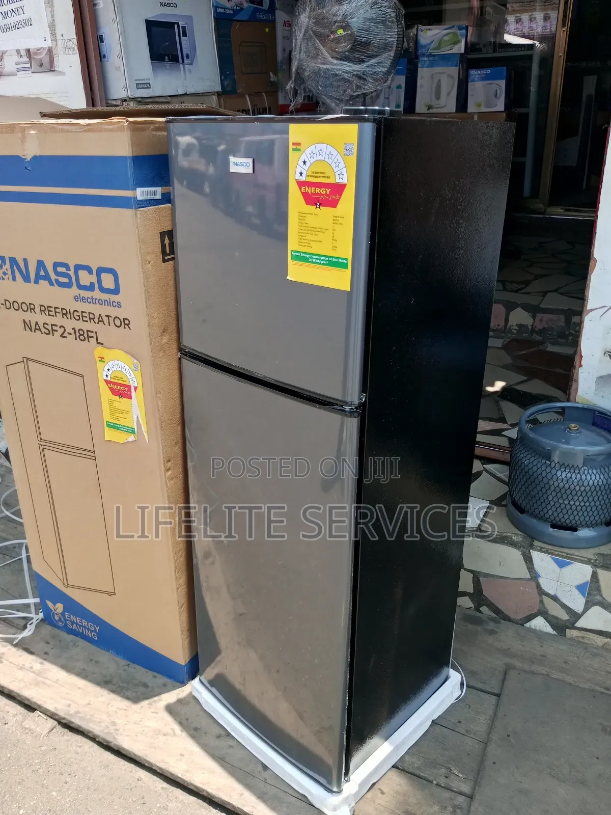 Nasco Fridge 158 Litres Top Freezer