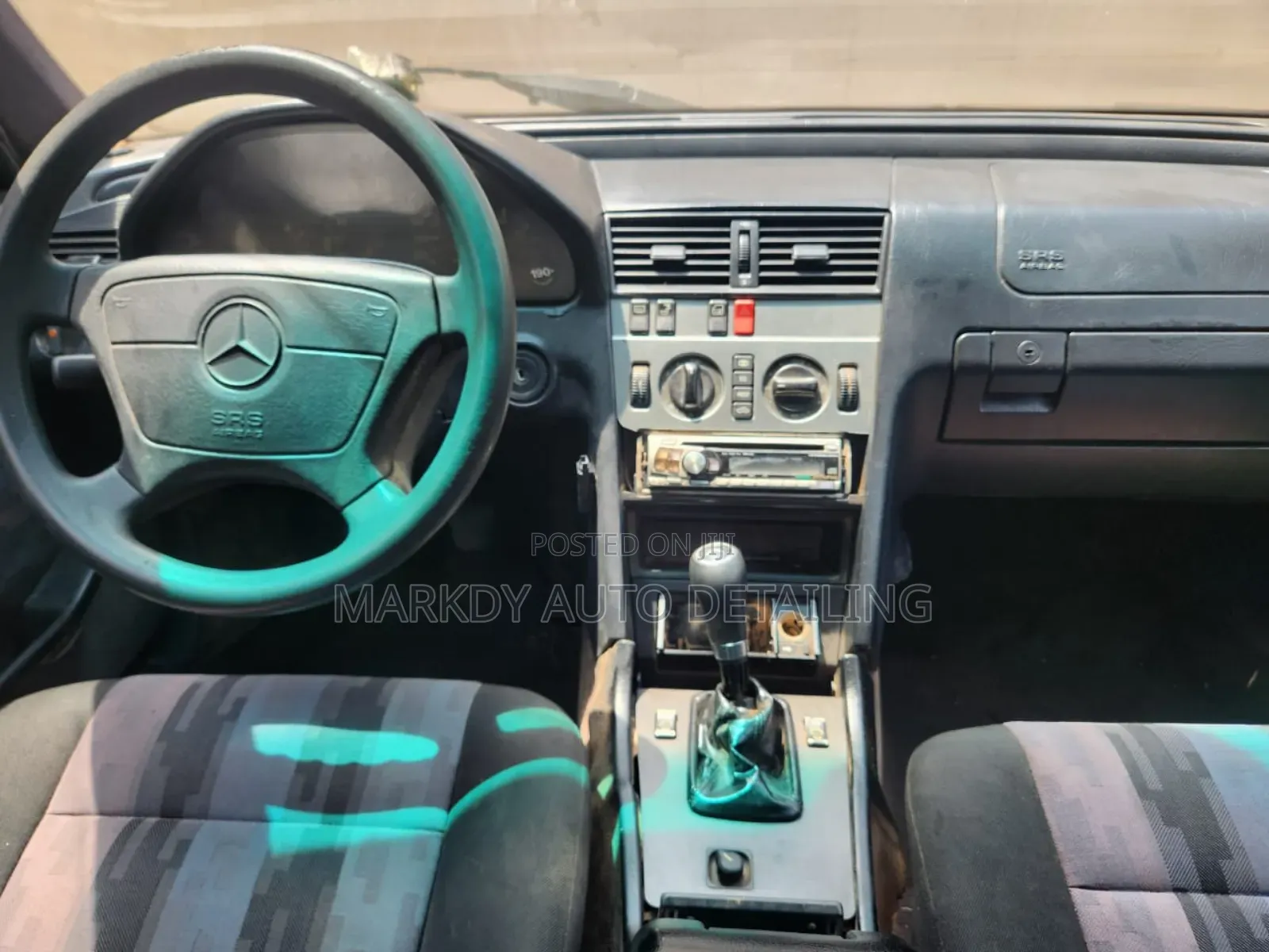 Mercedes-Benz E300 2008 Blue