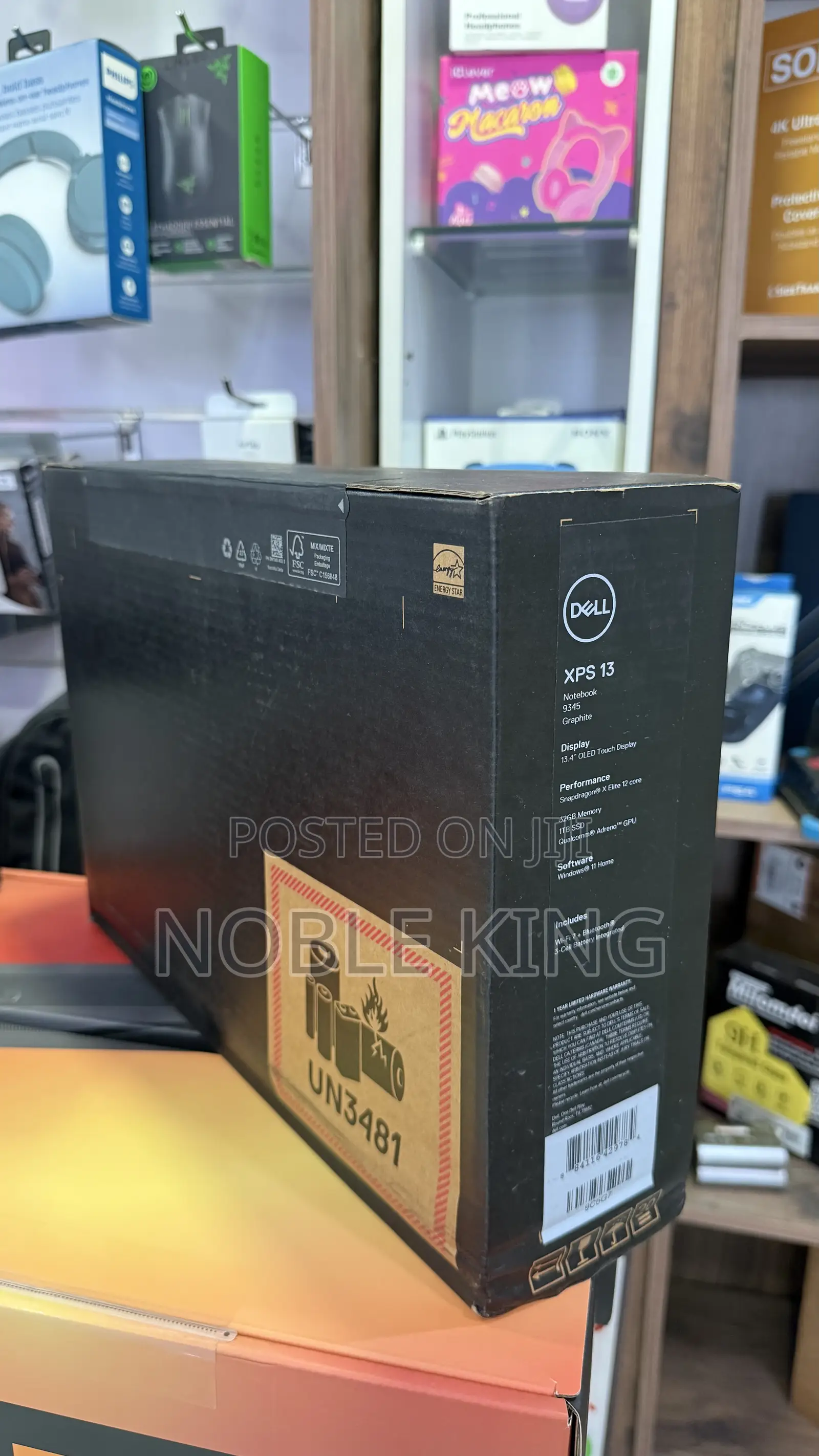 New Laptop Dell XPS 13 9350 32GB Qualcomm Snapdragon X Elite SSD 1T