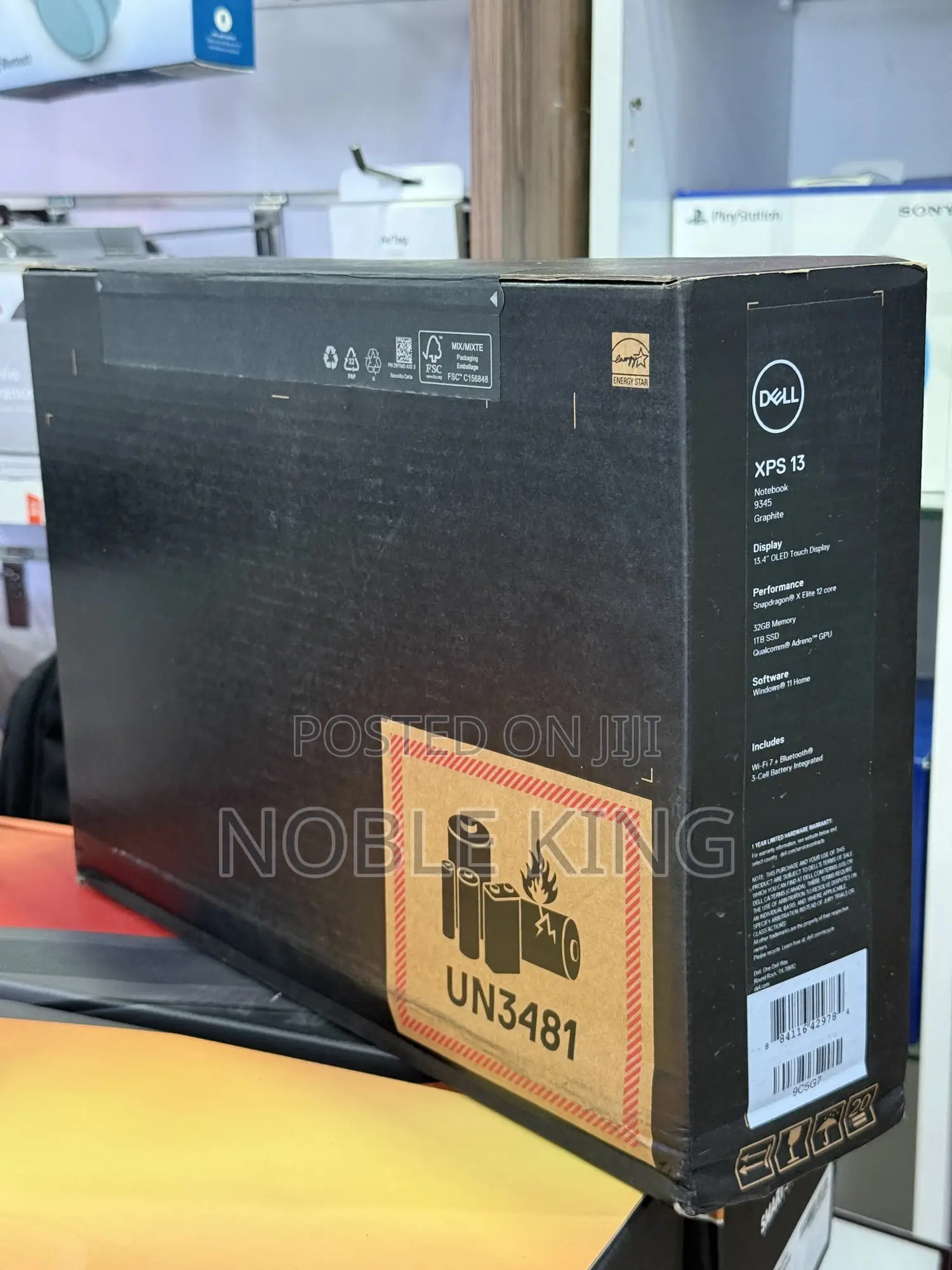 New Laptop Dell XPS 13 9350 32GB Qualcomm Snapdragon X Elite SSD 1T