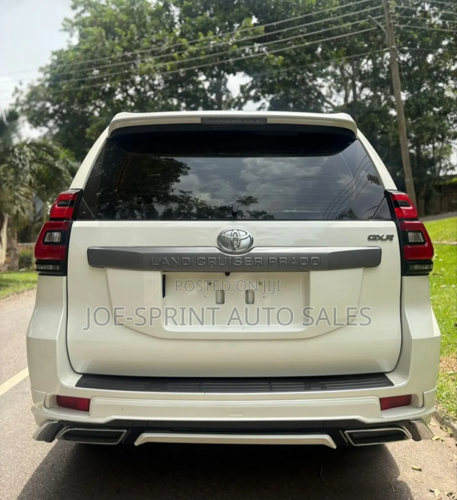 Toyota Land Cruiser Prado 4.0 Petrol TX-L 2017 White