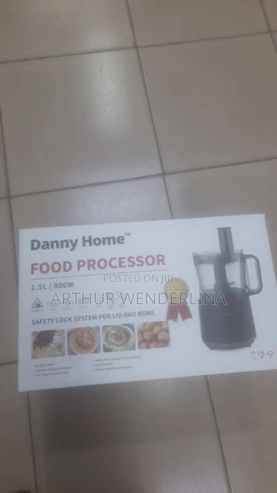 Danny Home Food Processor