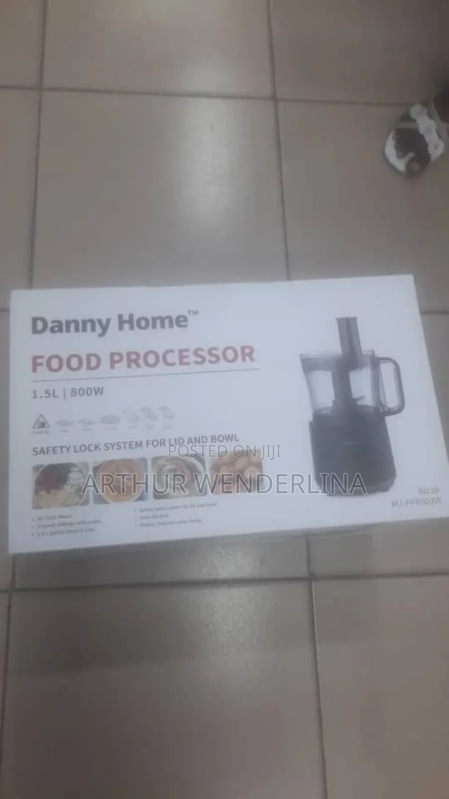 Danny Home Food Processor