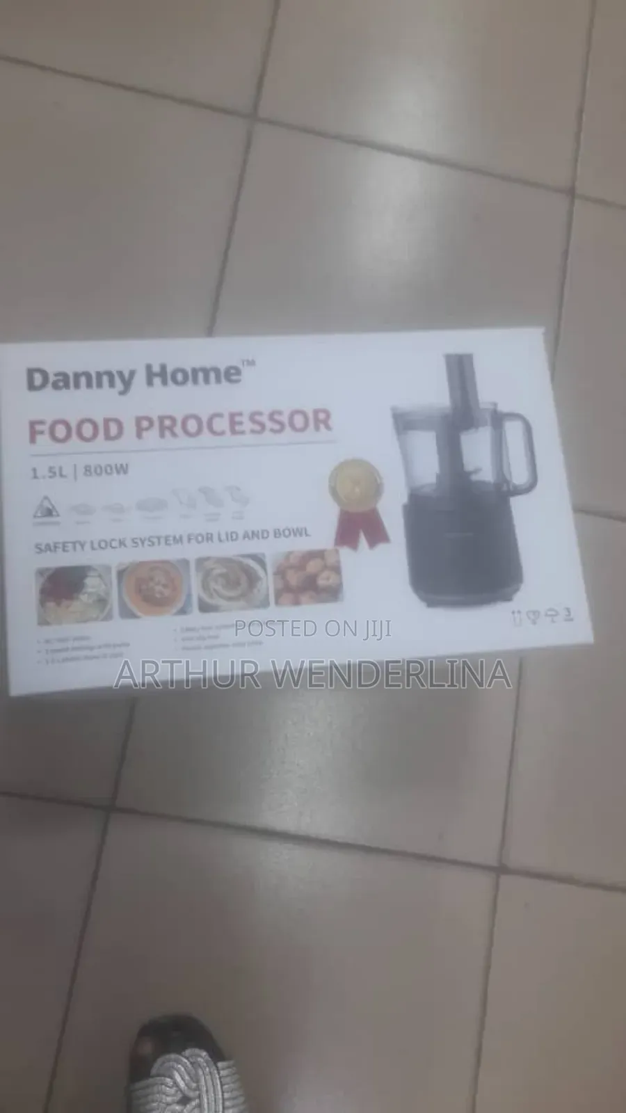 Danny Home Food Processor