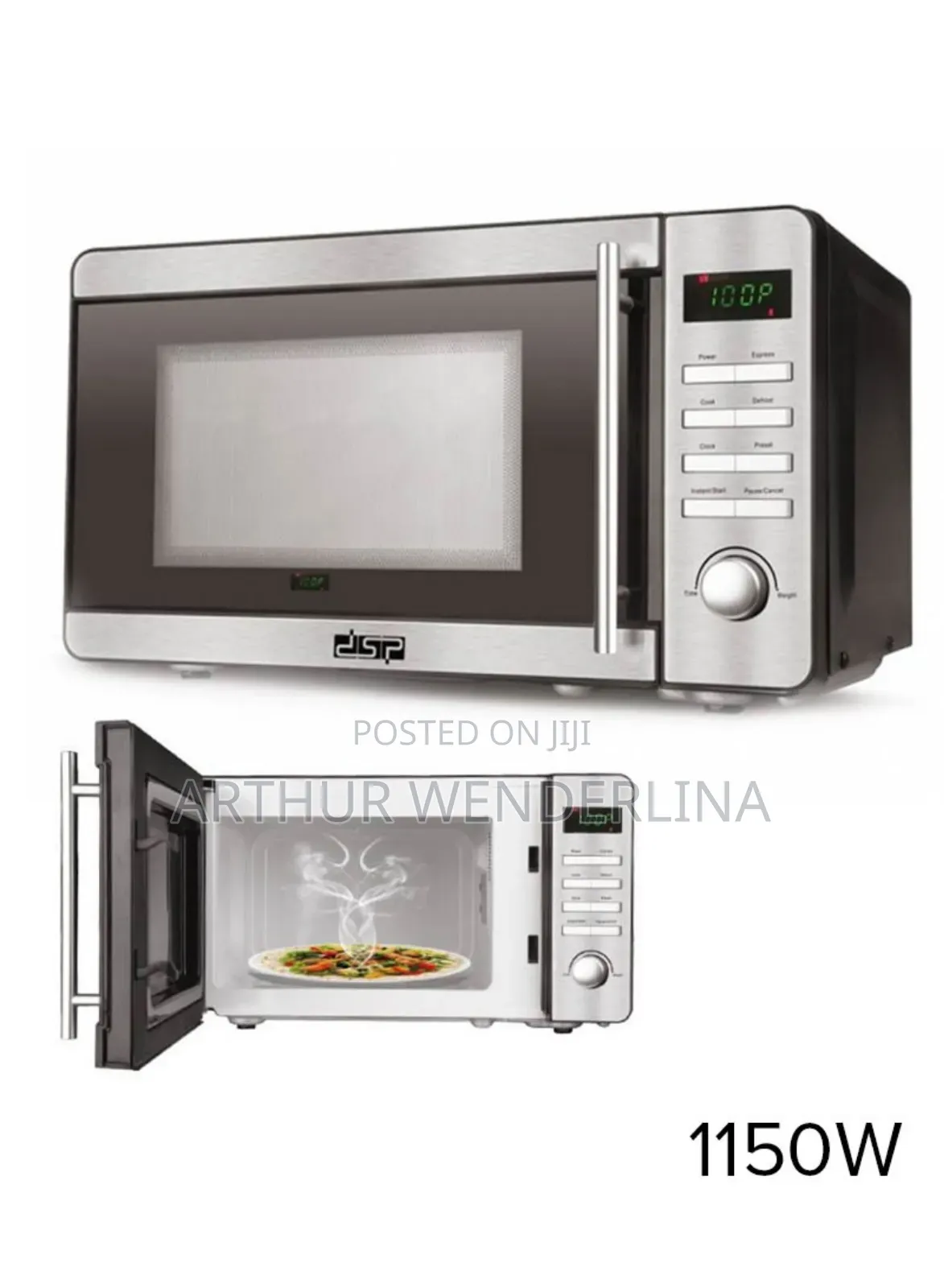 DSP Microwave Oven, 20 Ltr, 1150w