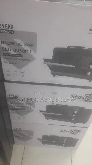 Starlux Oven With 2 Hot Plate on Top (30 20liters)