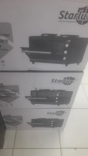 Starlux Oven With 2 Hot Plate on Top (30 20liters)