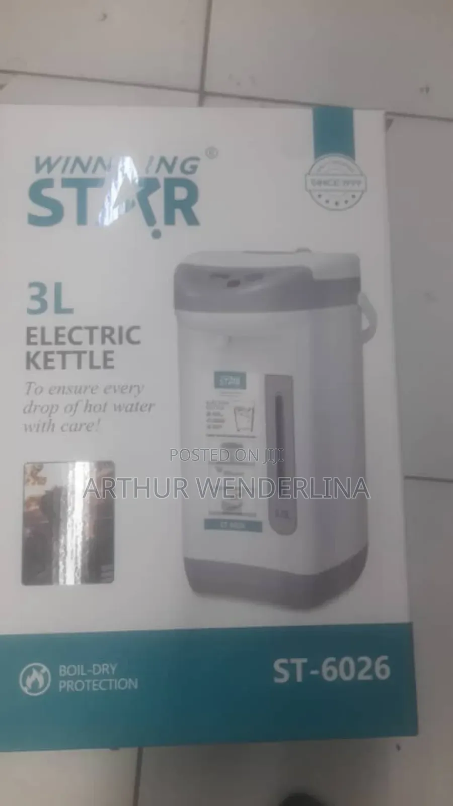 Winningstar 3 Liters Electric Kettle