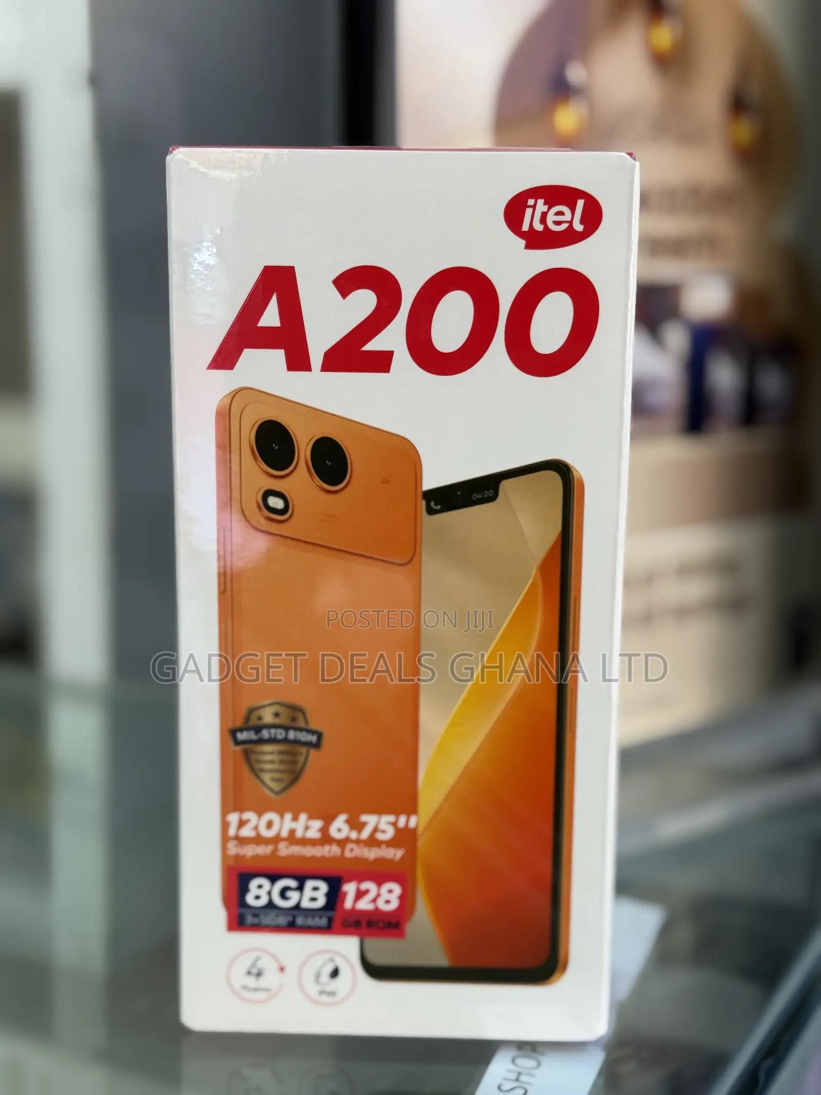 New Itel A200+ 128 GB Blue