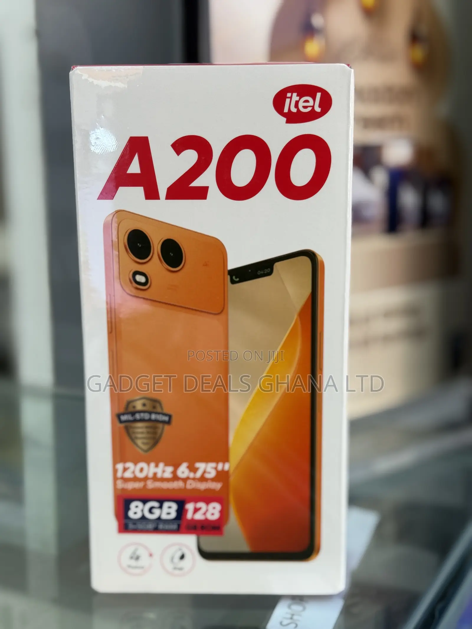New Itel A200+ 128 GB Blue