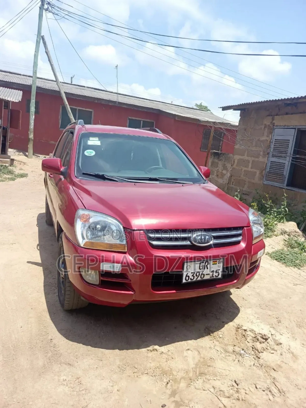 Kia Sportage 2.0 2007 Red