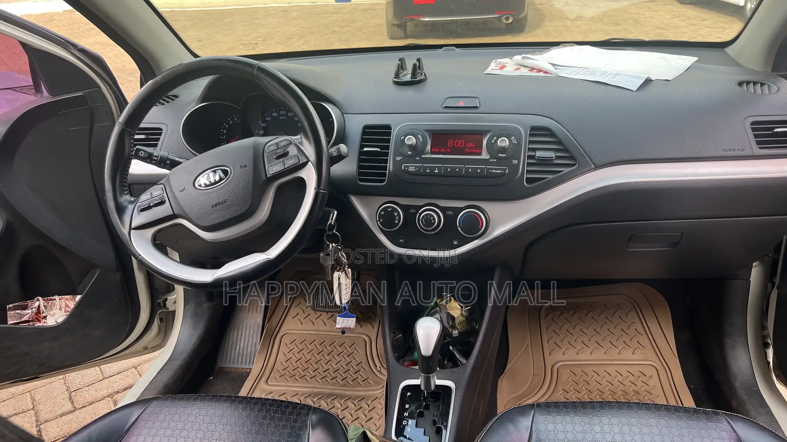 Kia Morning 2015 White