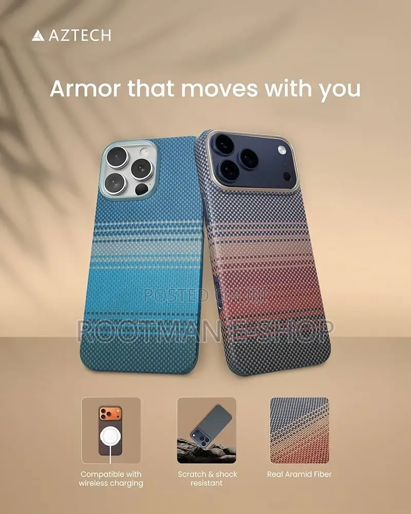 Premium Aramid Fiber (Kevlar) Case for iPhone 17 Pro Max –| Ultra-Slim