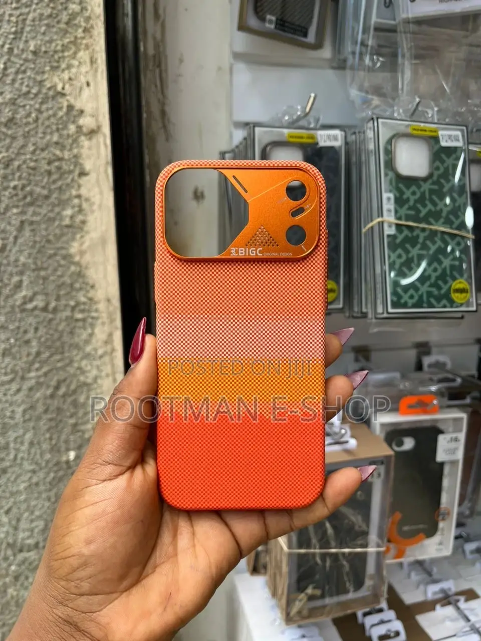 Premium Fibre Case for iPhone 17 Pro Max – Stylish With Camera Shield