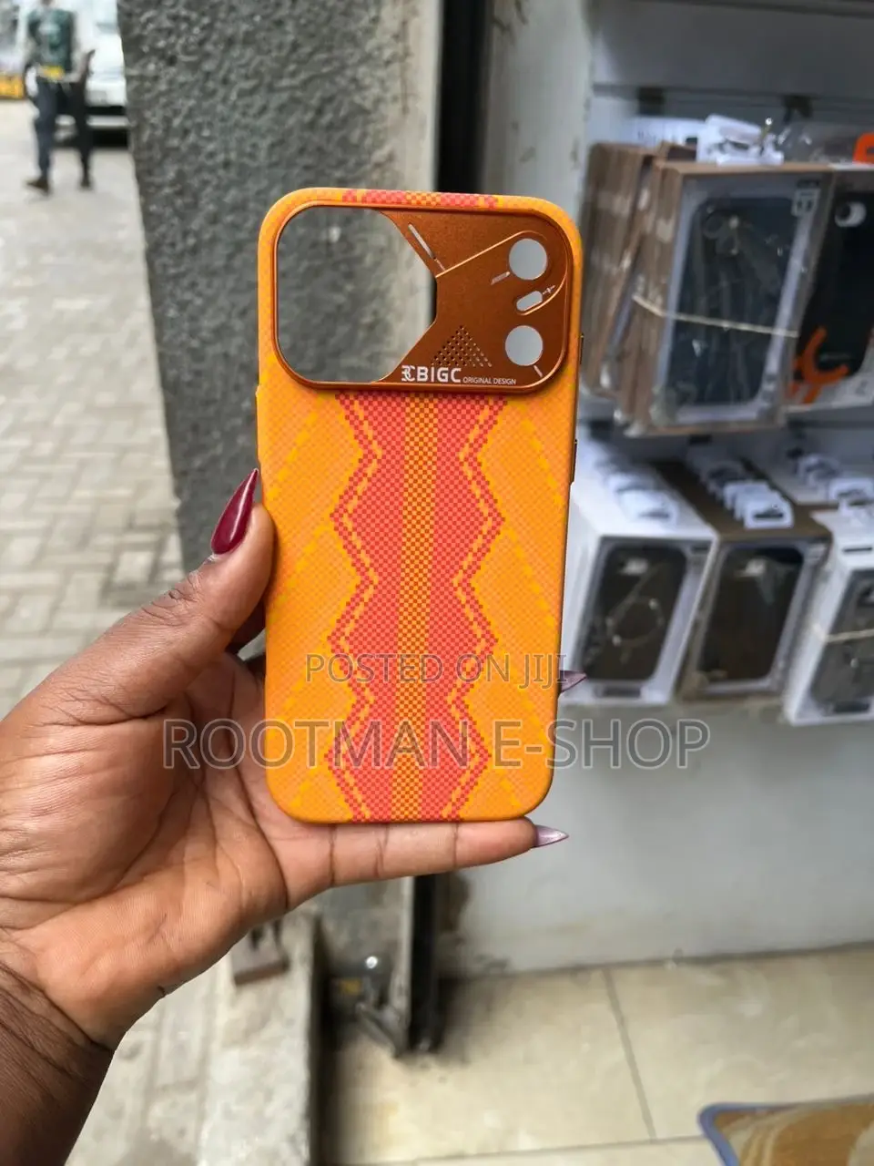 Premium Fibre Case for iPhone 17 Pro Max – Stylish With Camera Shield