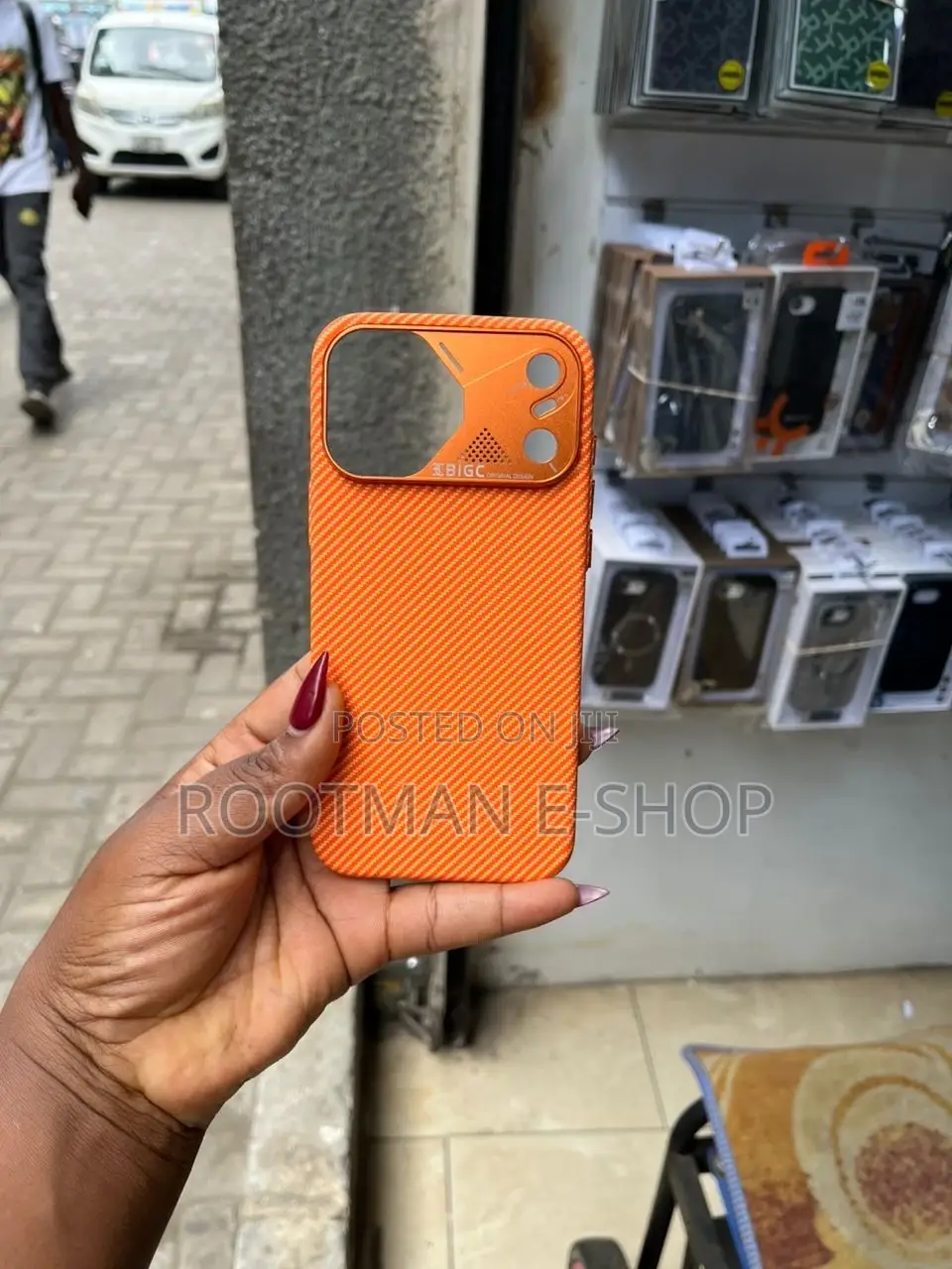 Premium Fibre Case for iPhone 17 Pro Max – Stylish With Camera Shield