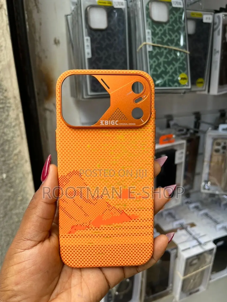 Premium Fibre Case for iPhone 17 Pro Max – Stylish With Camera Shield