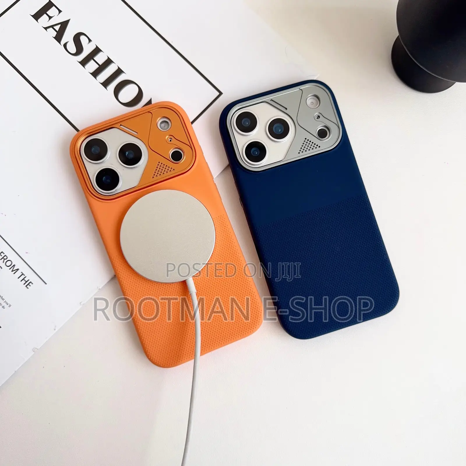 Premium Fibre Case for iPhone 17 Pro Max – Stylish With Camera Shield
