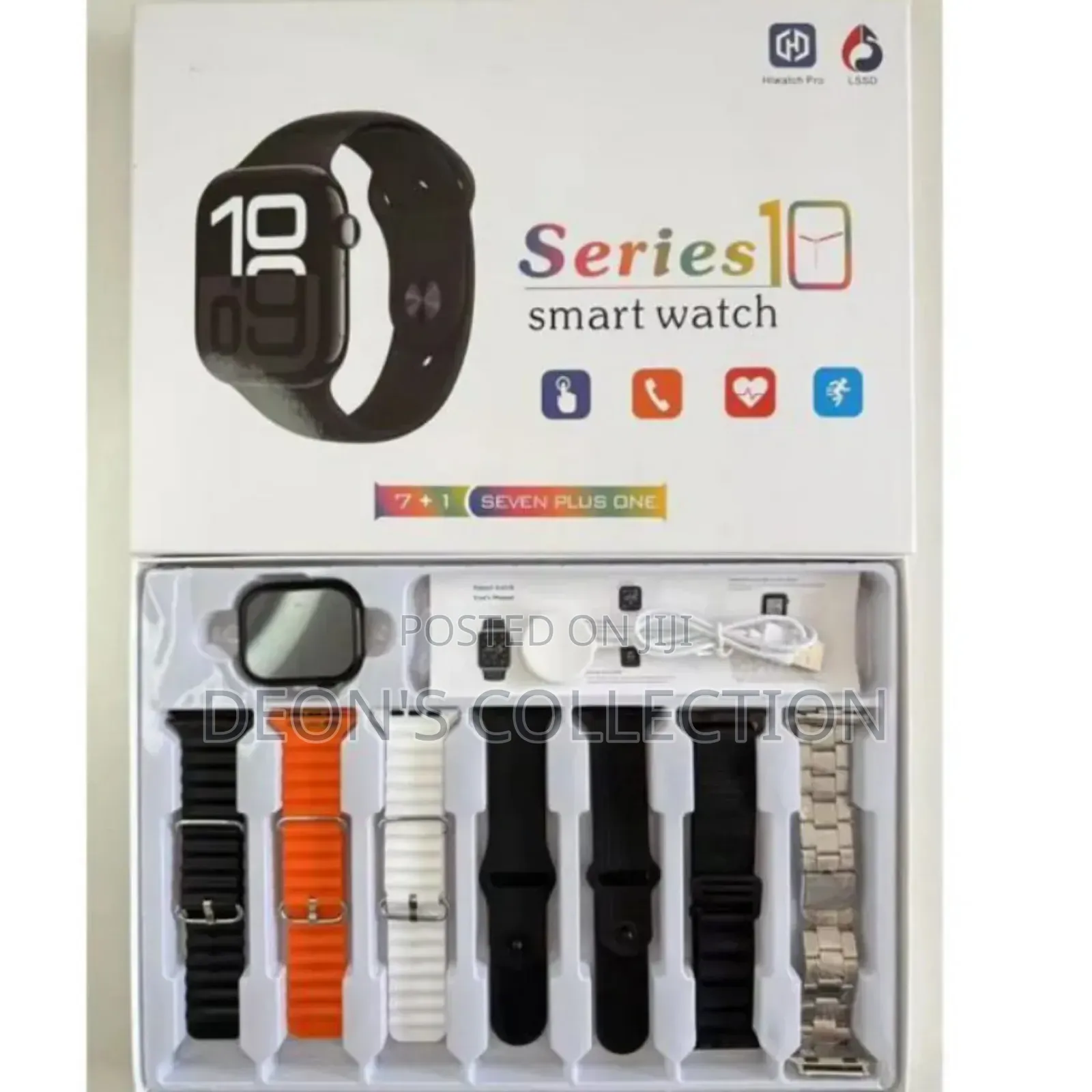 Tileec Ultra 7in1 49mm Series 8 Smart Watch