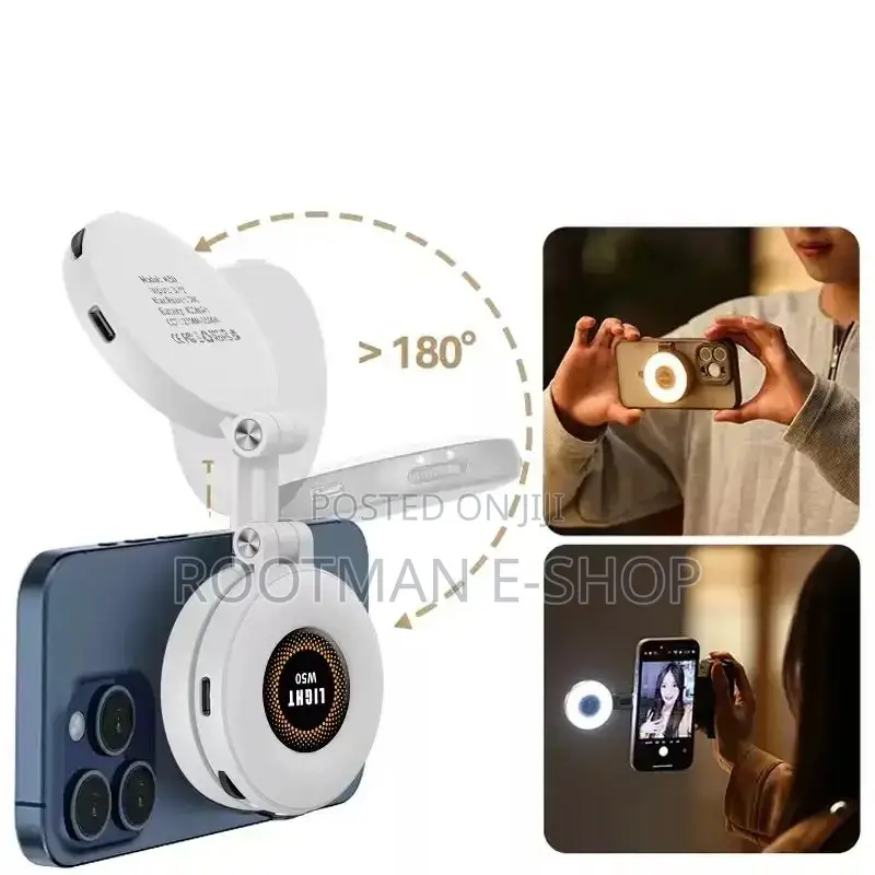 W50 Led Magsafe Magnet Fill-in Light