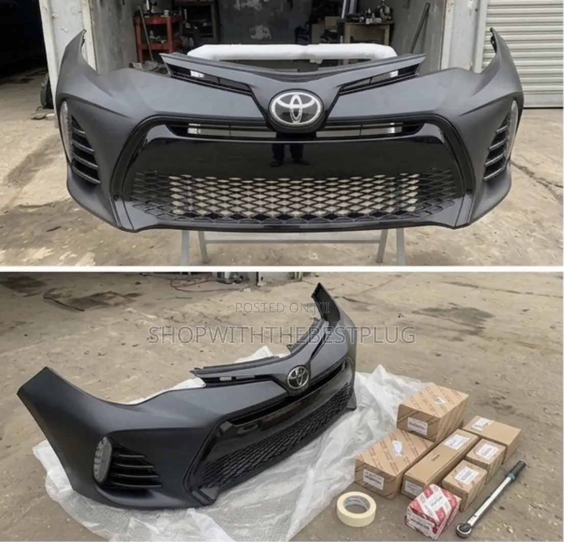 Toyota Corolla 2017-2018 Se Front Bumper Complete