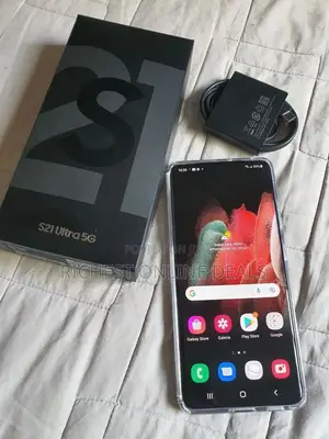 New Samsung Galaxy S21 Ultra 5G 128 GB Black