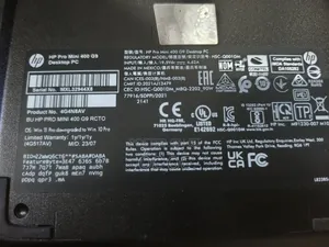 Desktop Computer HP Pro 400 G9 32GB Intel Core i7 SSD 512GB
